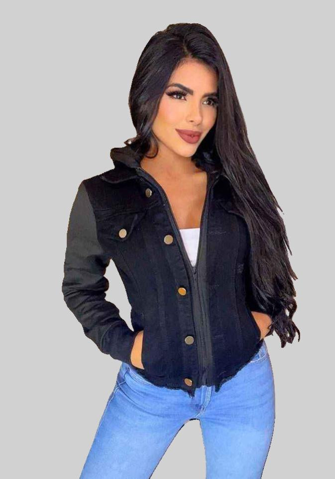 Chaqueta en jean para mujer N48